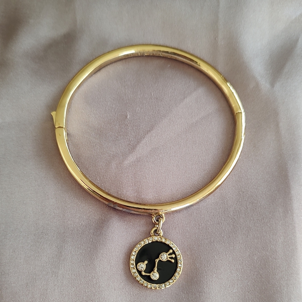 Kate Spade Gold and Black Scorpio Bracelet